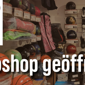 Proshop während Turnier geöffnet!